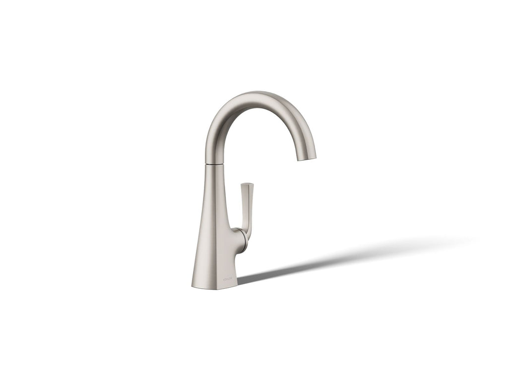 KOHLER K-24134-VS Graze Beverage Faucet - Vibrant Stainless