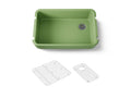 KOHLER K-24268-34 Ironridge 34" Undermount Single-Bowl Farmhouse Kitchen Sink - Fresh Green