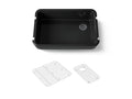 KOHLER K-24268-7 Ironridge 34" Undermount Single-Bowl Farmhouse Kitchen Sink - Black Black