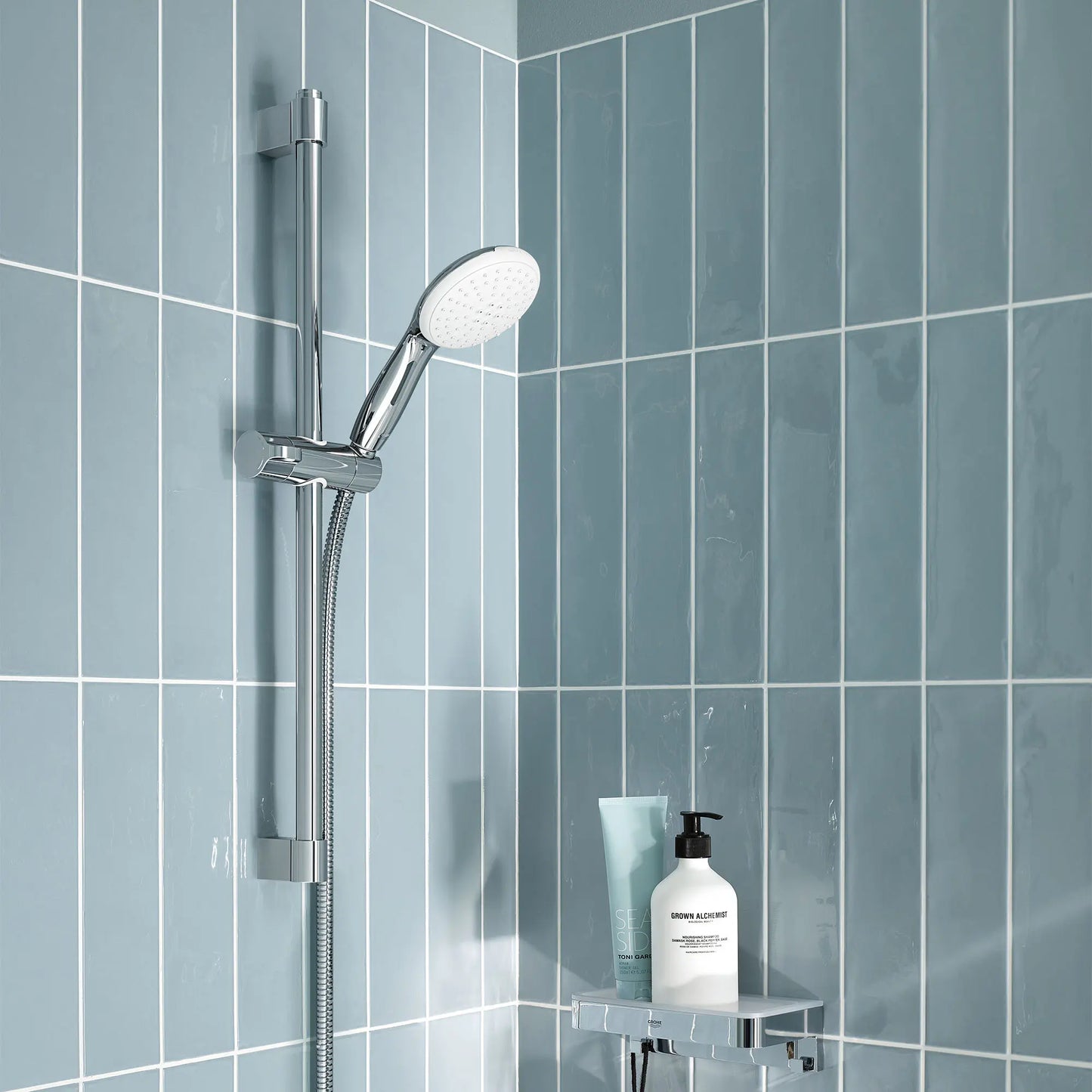 GROHE 28417000 59" Metal Longlife Twist-Free Shower Hose - Chrome