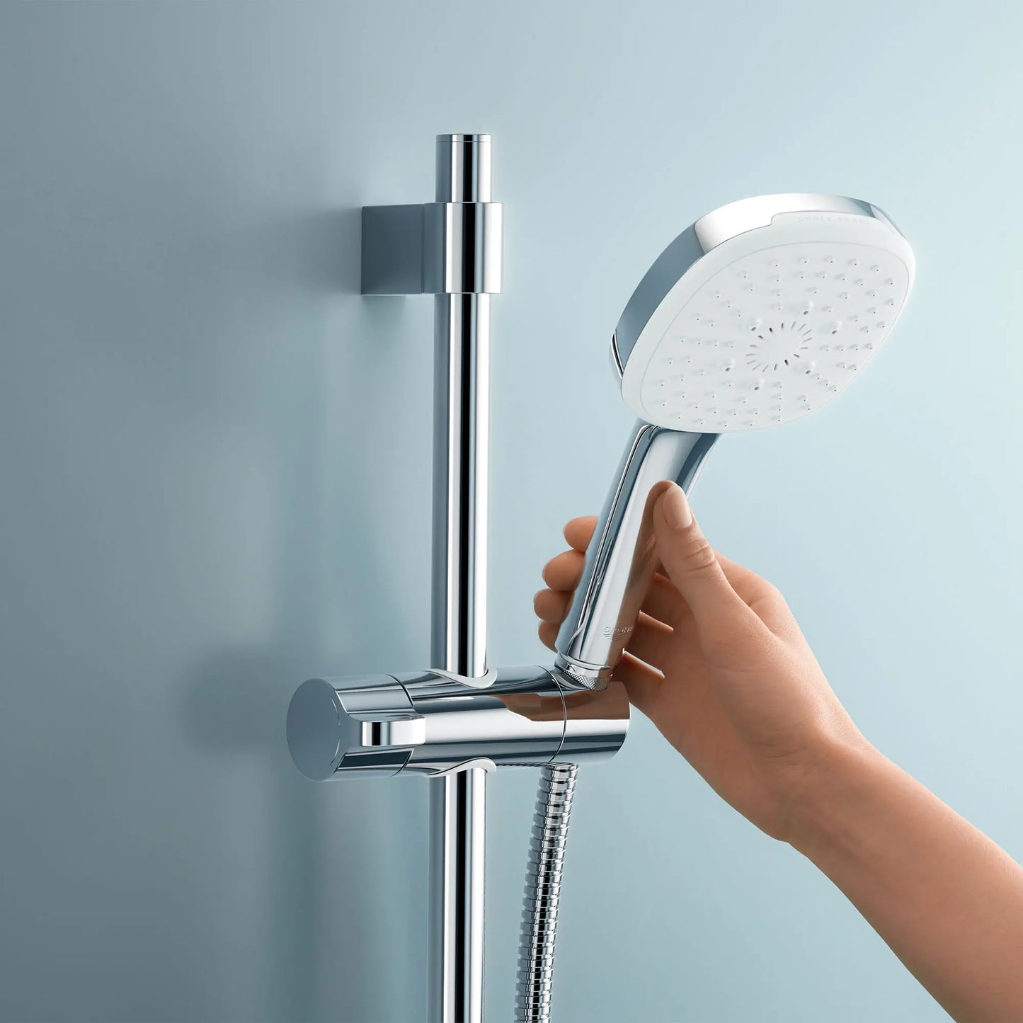 GROHE 28417000 59" Metal Longlife Twist-Free Shower Hose - Chrome