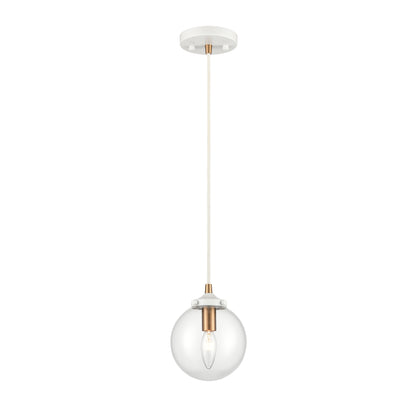 ELK SHOWROOM 24436/1 Boudreaux 6'' Wide 1-Light Mini Pendant - Matte White