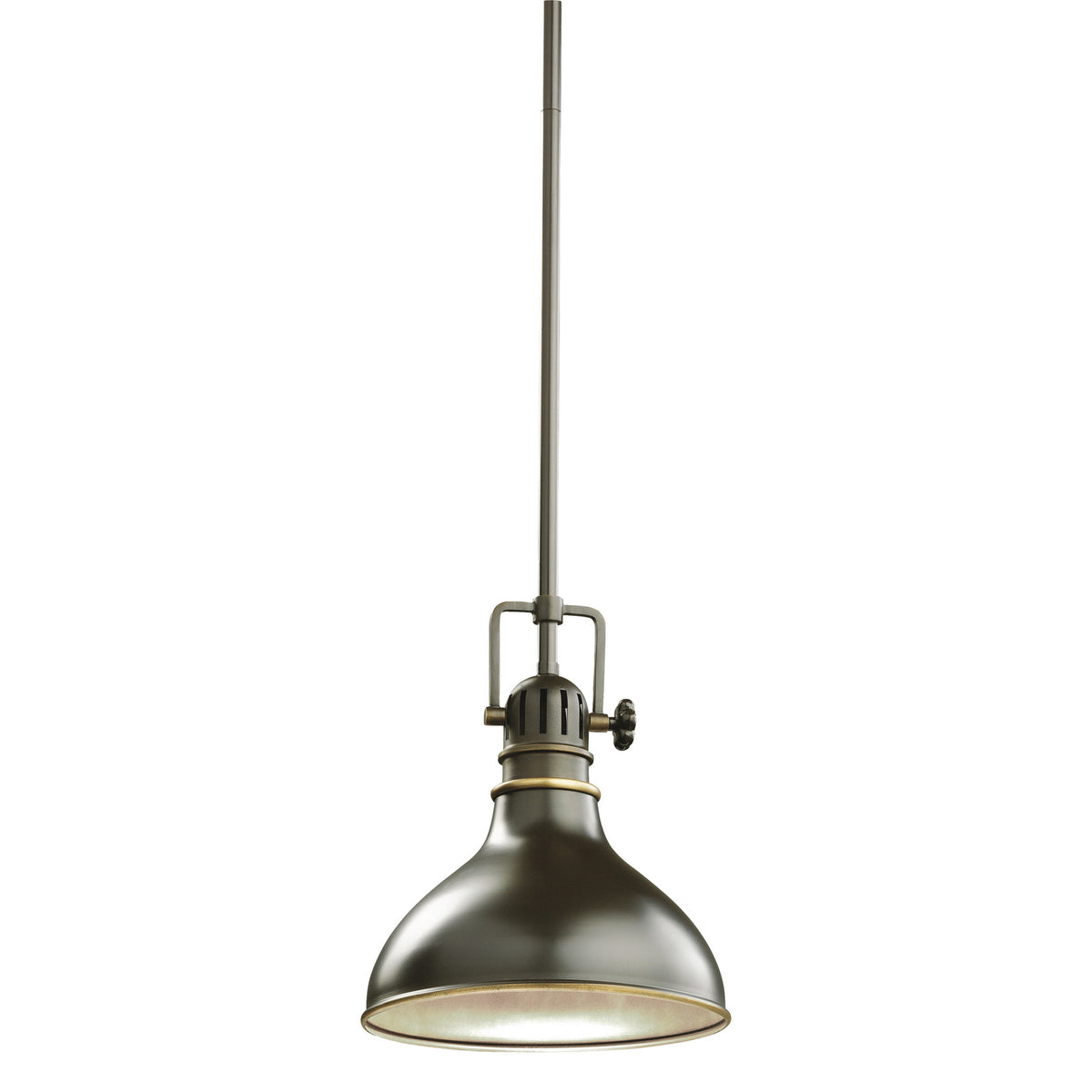 KICHLER 2664OZ Hatteras Bay 10.25" 1 Light Mini Pendant Olde Bronze