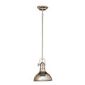KICHLER 2664PN Hatteras Bay 10.25" 1 Light Mini Pendant Polished Nickel