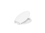 KOHLER K-24495-A-0 Border Readylatch Quiet-Close Elongated Toilet Seat With Antimicrobial Agent - White