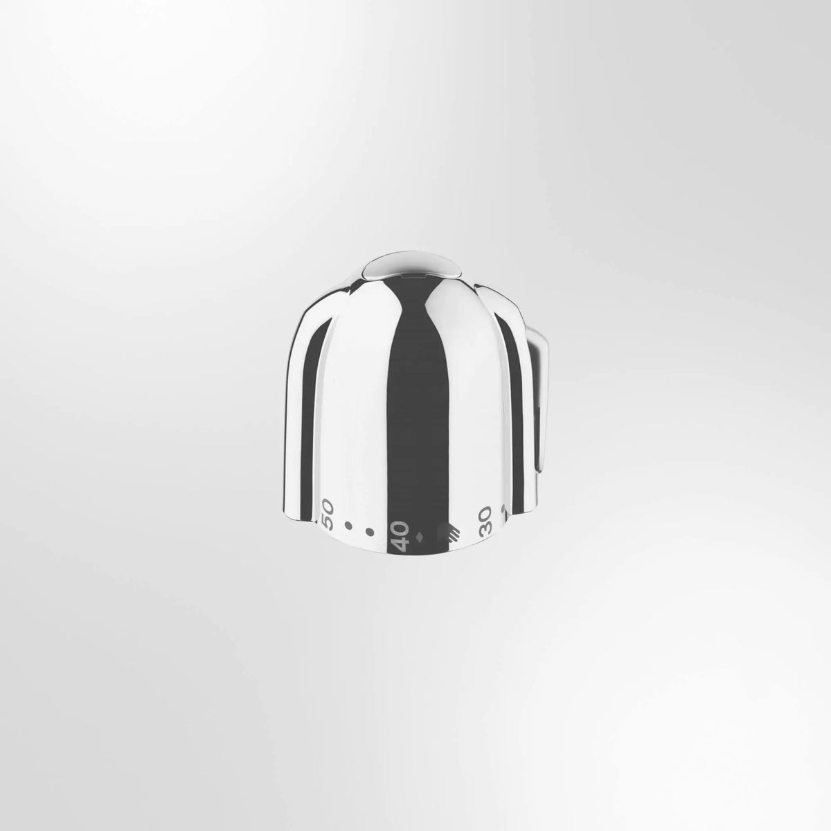 GROHE 47440IP0 Temperature Control Handle - Chrome/Matte Chrome