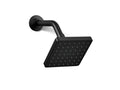 KOHLER K-24805-BL Parallel Single-Function Showerhead, 2.5 Gpm - Matte Black