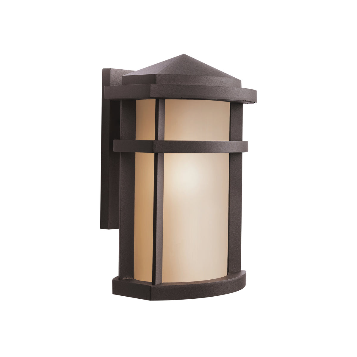KICHLER 9167AZ Lantana 1 Light Wall Light - Architectural Bronze