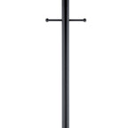 KICHLER 9501BK Accessory 84" 1 Outdoor Direct Burial Ladder Rest Post In Black