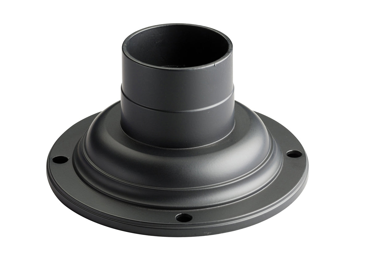 KICHLER 9530BK 7" X 3.5" Pedestal Mount Black