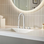 GROHE 2021700A Concetto 8-inch Widespread 2-Handle L-Size Bathroom Faucet, 1.2 GPM - Chrome