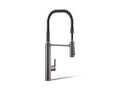 KOHLER K-24982-TT Purist Semi-Professional Kitchen Sink Faucet With Three-Function Sprayhead - Vibrant Titanium