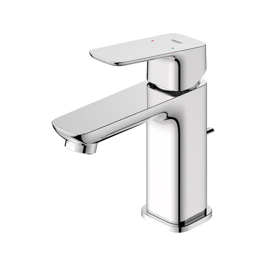 GROHE 1018980000 Cubeo Single Hole Single Handle S-Size Bathroom Faucet, 1.2 gpm - Chrome