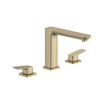GROHE 101923EN00 Cubeo 3-Hole 2-Handle Deck Mount Tub Filler - Brushed Nickel
