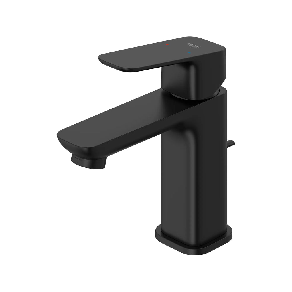 GROHE 1018982430 Cubeo Single Hole Single Handle S-Size Bathroom Faucet, 1.2 gpm - Matte Black