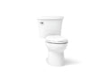 KOHLER K-25087-0 Kingston Two-Piece Elongated Toilet, 1.28 Gpf - White