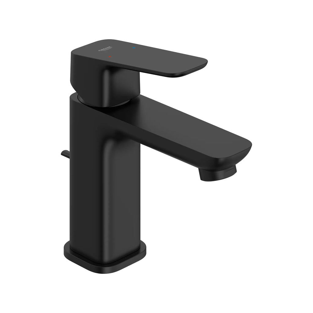 GROHE 1018982430 Cubeo Single Hole Single Handle S-Size Bathroom Faucet, 1.2 gpm - Matte Black