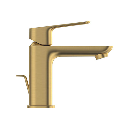 GROHE 101898GN00 Cubeo Single Hole Single Handle S-Size Bathroom Faucet, 1.2 gpm - Brushed Cool Sunrise