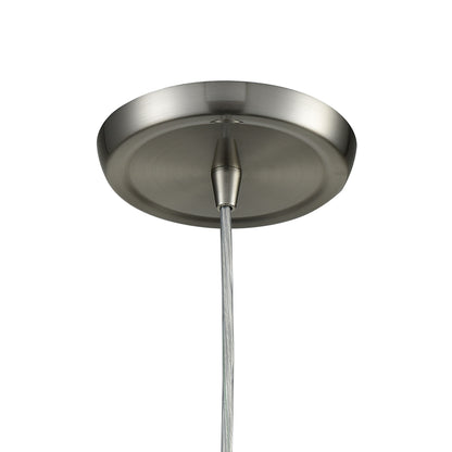 ELK SHOWROOM 25100/1 Belmont 10'' Wide 1-Light Mini Pendant - Satin Nickel