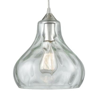 ELK SHOWROOM 25100/1 Belmont 10'' Wide 1-Light Mini Pendant - Satin Nickel