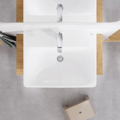GROHE 1018980000 Cubeo Single Hole Single Handle S-Size Bathroom Faucet, 1.2 gpm - Chrome