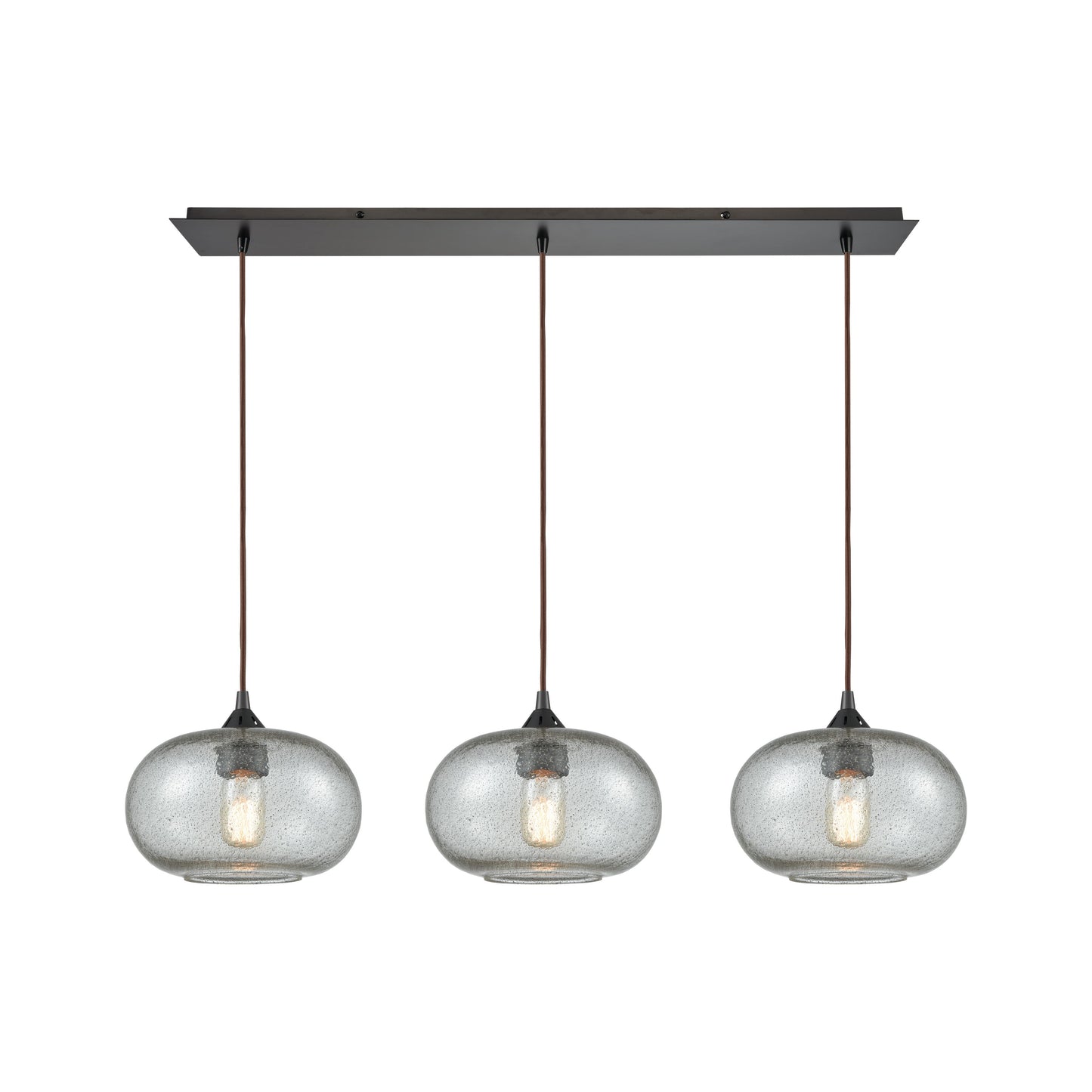 ELK SHOWROOM 25124/3LP Volace 36'' Wide 3-Light Pendant - Oil Rubbed Bronze