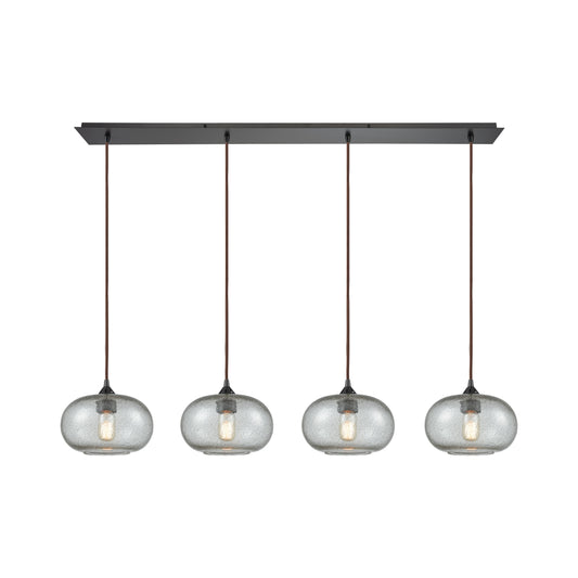 ELK SHOWROOM 25124/4LP Volace 46'' Wide 4-Light Pendant - Oil Rubbed Bronze