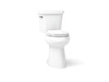 KOHLER K-25224-0 Highline Tall Two-Piece Elongated Toilet, 1.28 Gpf - White