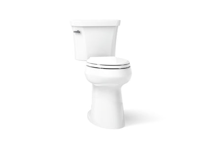 KOHLER K-25224-0 Highline Tall two-piece elongated toilet, 1.28 gpf - White