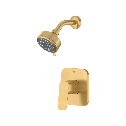 GROHE 105377GN00 Cubeo Pressure Balance Valve Shower Trim Kit - Brushed Cool Sunrise