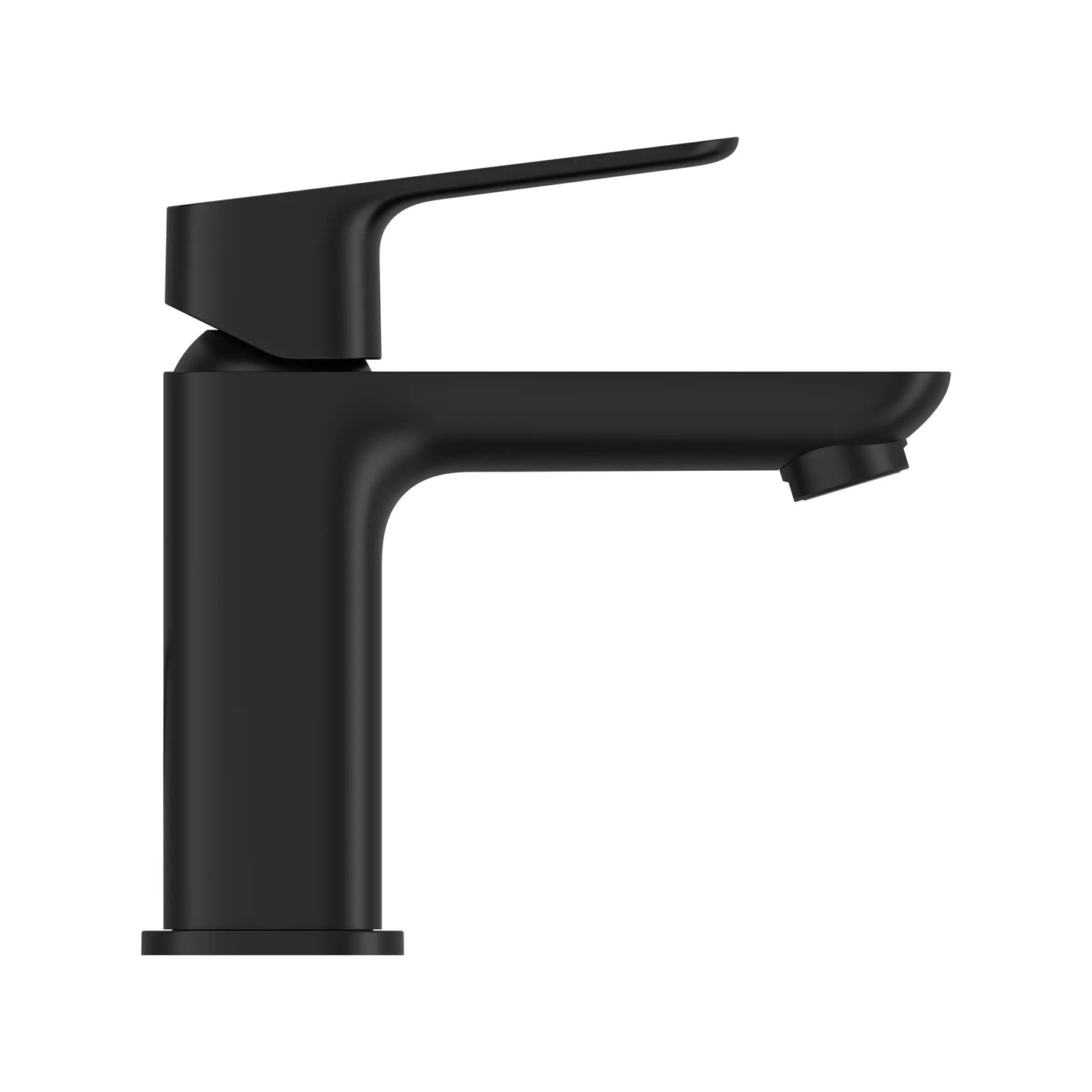 GROHE 1018992430 Cubeo Single Hole Single Handle S-Size Bathroom Faucet, Less Drain, 1.2 gpm - Matte Black