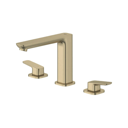 GROHE 101923EN00 Cubeo 3-Hole 2-Handle Deck Mount Tub Filler - Brushed Nickel