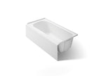 KOHLER K-25830-RA-0 Avec 60" X 30" Alcove Bath, Right Drain - White