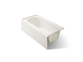 KOHLER K-25830-RA-96 Avec 60" X 30" Alcove Bath, Right Drain - Biscuit