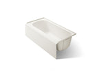 KOHLER K-25830-RA-96 Avec 60" X 30" Alcove Bath, Right Drain - Biscuit