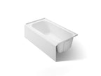 KOHLER K-25831-RA-0 Avec 60" X 32" Alcove Bath, Right Drain - White