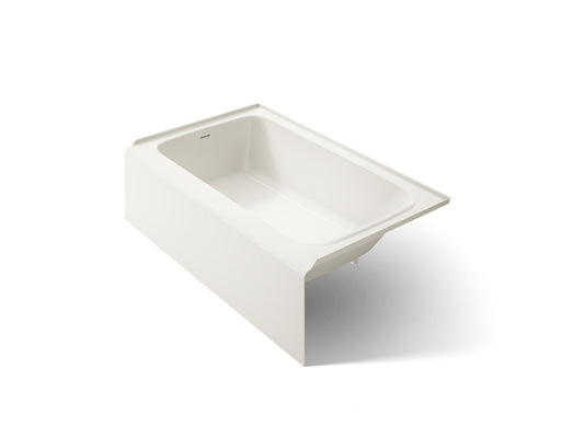 KOHLER K-25832-LA-96 Avec 60" x 36" alcove bath, left drain - Biscuit