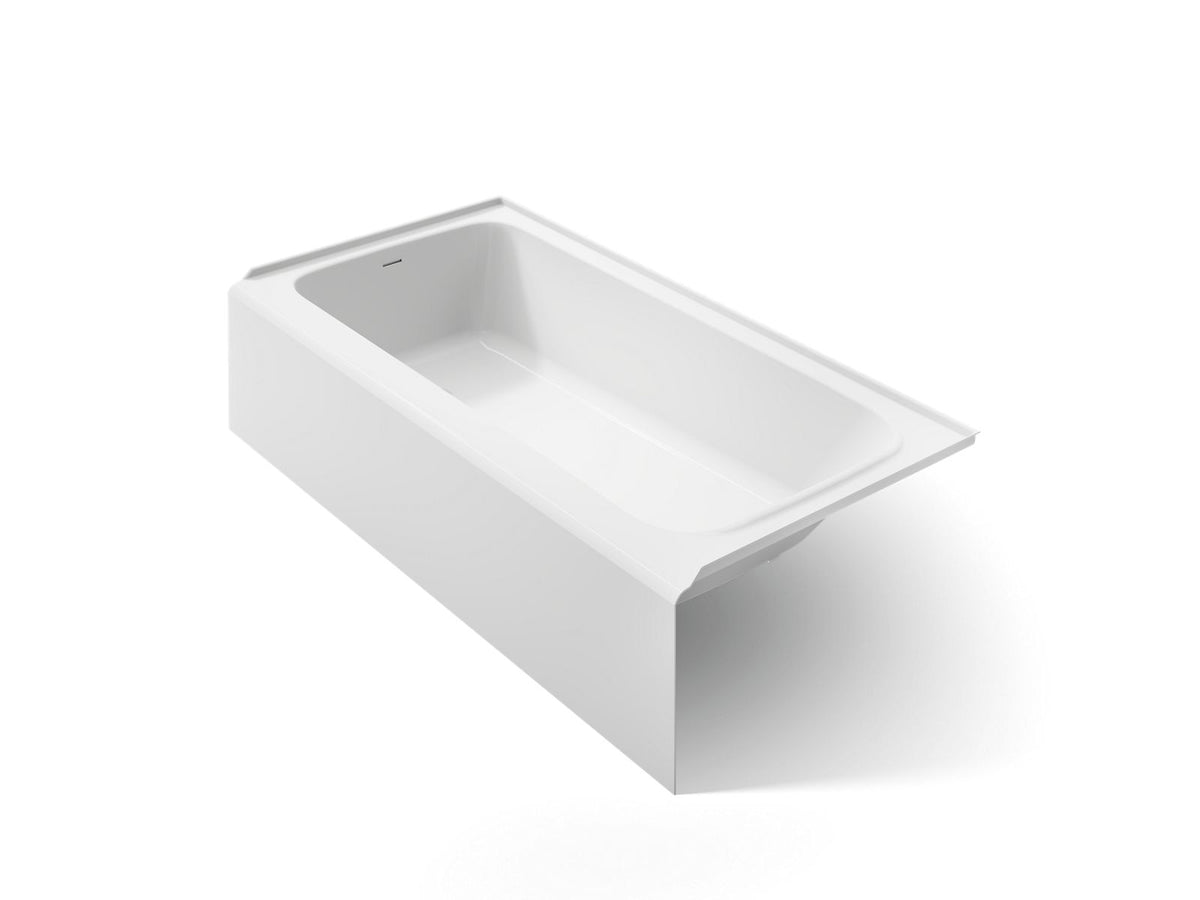 KOHLER K-25834-LA-0 Avec 72" X 36" Alcove Bath, Left Drain - White