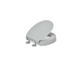 KOHLER K-25876-95 Hyten Elevated Quiet-Close Round-Front Toilet Seat - Ice Grey