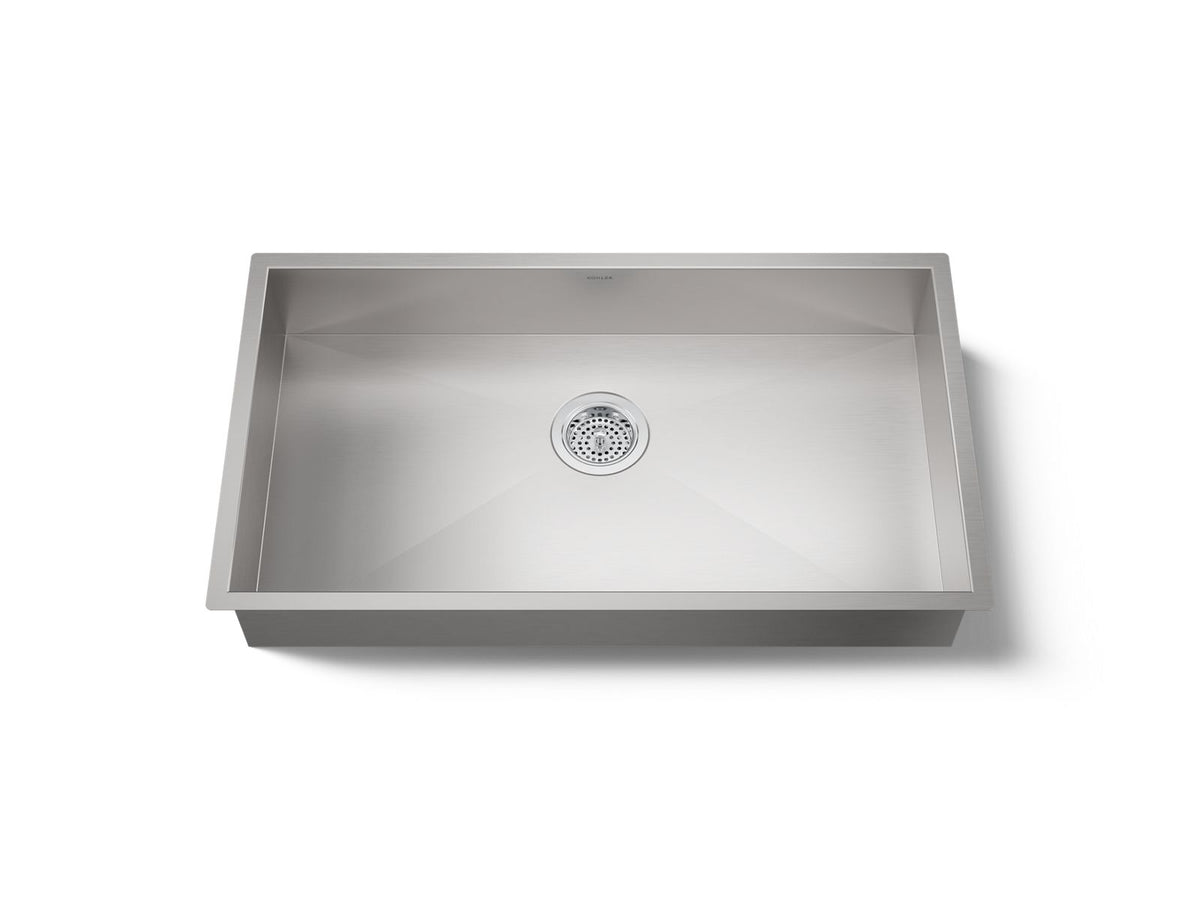 KOHLER K-25939-NA Vault 32" Undermount Single-Bowl Kitchen Sink - Stainless Steel