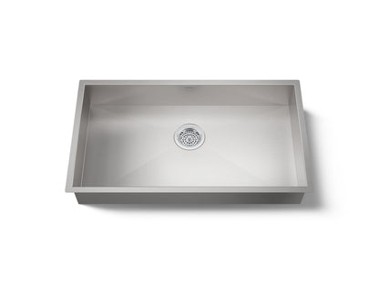 KOHLER K-25939-NA Vault 32" undermount single-bowl kitchen sink - Stainless Steel