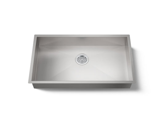 KOHLER K-25939-NA Vault 32" undermount single-bowl kitchen sink - Stainless Steel