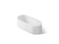 KOHLER K-25984-0 Ceric 60" X 29" Freestanding Bath - White