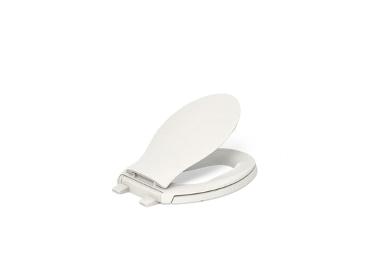 KOHLER K-2599-RL-96 Transitions Nightlight ReadyLatch Quiet-Close elongated toilet seat - Biscuit