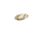 KOHLER K-2602-MF Rhythm 23-1/4" Oval Undermount Bathroom Sink, No Overflow - Mirror French Gold