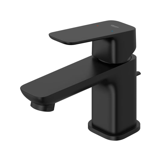GROHE 1018972430 Cubeo Single Hole Single Handle XS-Size Bathroom Faucet, 1.2 gpm - Matte Black