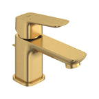GROHE 101897GN00 Cubeo Single Hole Single Handle XS-Size Bathroom Faucet, 1.2 gpm - Brushed Cool Sunrise
