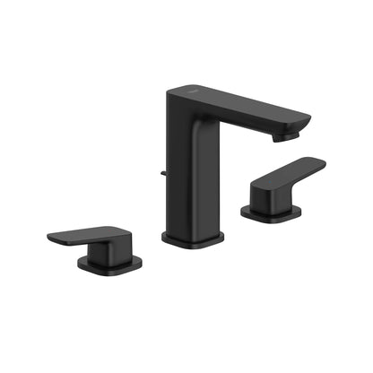 GROHE 1019222430 Cubeo 8" Widespread 2-Handle Bathroom Faucet, 1.2 gpm - Matte Black