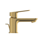 GROHE 101897GN00 Cubeo Single Hole Single Handle XS-Size Bathroom Faucet, 1.2 gpm - Brushed Cool Sunrise