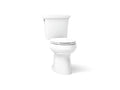 KOHLER K-26076-0 Intrepid The Complete Solution two-piece elongated toilet, 1.28 gpf - White